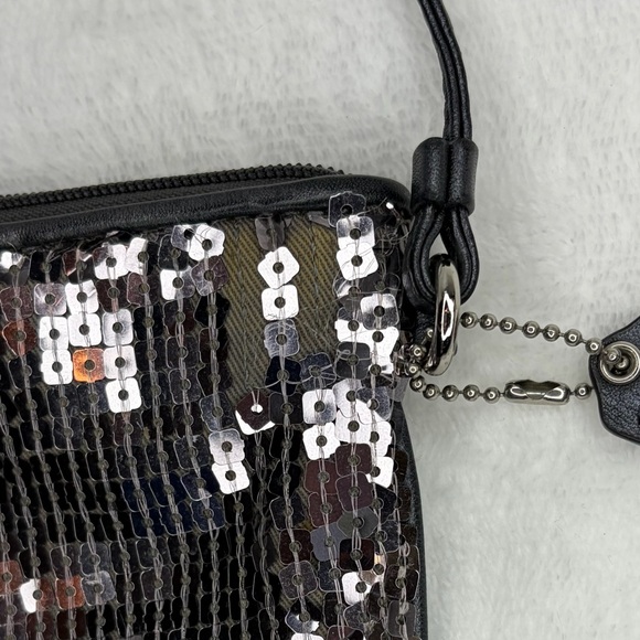 Coach Black and silver Sequin Women's Bag - Picture 4 of 7
